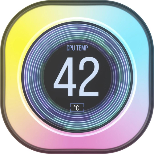 Moduł ekranu LCD CORSAIR WAK iCUE LINK AIO, biały