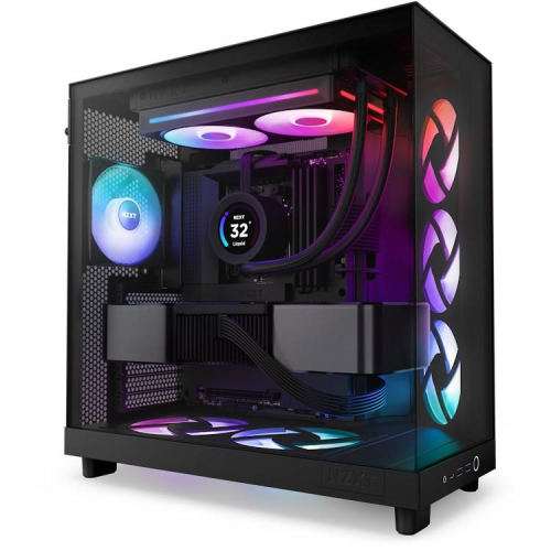 NZXT RF-U24HF-B1 system chłodzenia komputerów Obudowa komputera Wentylator Czarny-23241899
