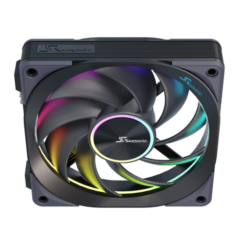 Seasonic MagFlow ARGB Obudowa komputera Wentylator 12 cm Czarny 3 szt.-23242039