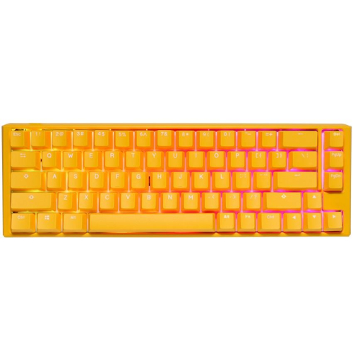 Ducky One 3 SF Yellow klawiatura Gaming USB Niemiecki Żółty