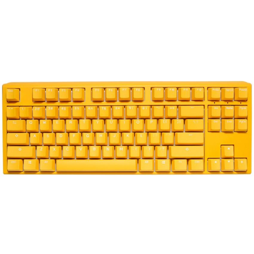 Ducky One 3 Yellow TKL klawiatura Gaming USB Niemiecki Żółty