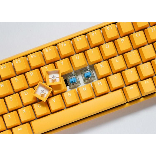 Ducky One 3 Yellow Mini klawiatura Gaming USB Niemiecki Żółty-23245303