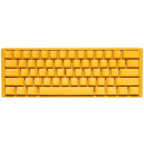 Ducky One 3 Yellow Mini klawiatura Gaming USB Niemiecki Żółty