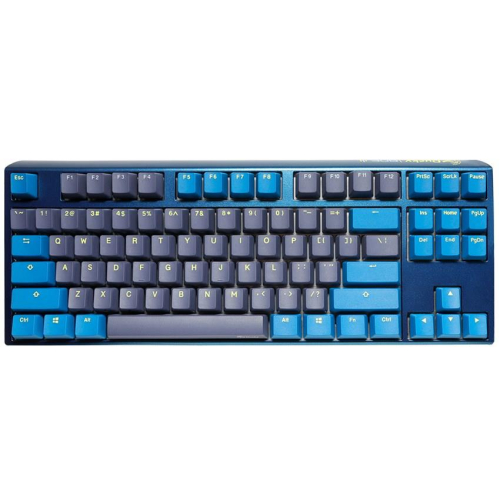 Ducky One 3 Daybreak TKL klawiatura Gaming USB Niemiecki Niebieski
