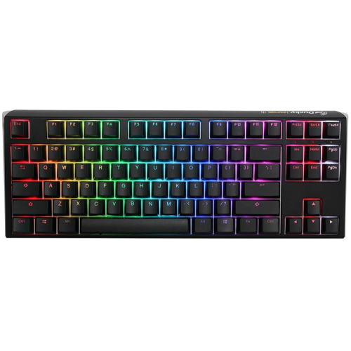 Ducky One 3 Classic TKL klawiatura Gaming USB Niemiecki Czarny, Biały