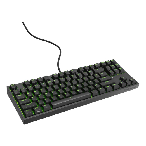 GENESIS Thor 404 TKL klawiatura Gaming USB QWERTY Amerykański międzynarodowy Czarny