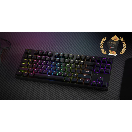 GENESIS Thor 404 TKL klawiatura Gaming USB QWERTY Amerykański międzynarodowy Czarny-23245810