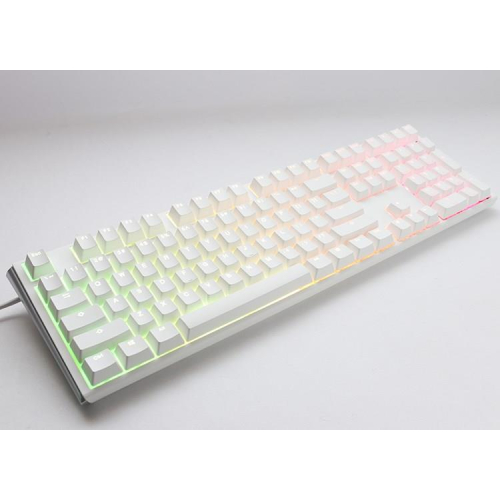 Ducky One 3 Classic Pure White klawiatura Gaming USB Niemiecki Biały-23245908