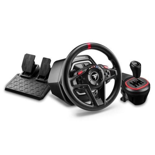 Thrustmaster T128 Shifter Pack, Kierownica + Pedały, PC, Xbox, Przycisk hamulca ręcznego, Przycisk View, Przycisk ustawień, Przyciski kierunkowe, Przy