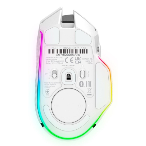 Razer Basilisk V3 Pro myszka Gaming Po prawej stronie RF Wireless + Bluetooth + USB Type-C Optyczny 30000 DPI-23246228