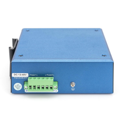 Digitus Przemysłowy 8+2 portowy zarządzalny przełącznik Gigabit Ethernet PoE L2-23249235