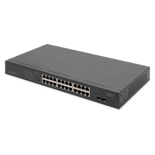 Przełącznik 24-Port Gigabit + 2-Port Gigabit SFP