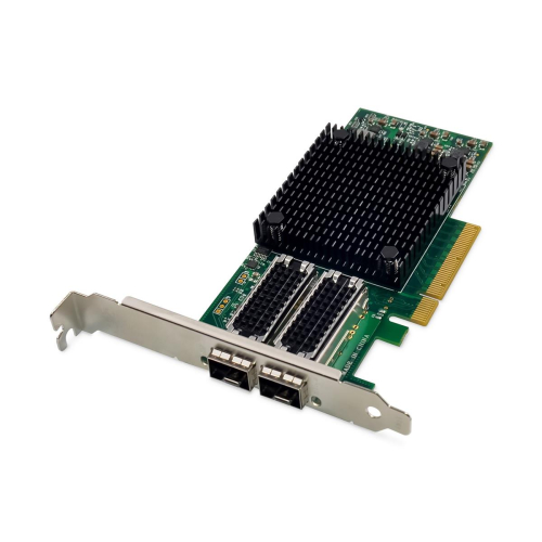 Digitus 2-portowa karta sieciowa 25 Gigabit Ethernet, SFP28, PCI Express, chipset Mellanox