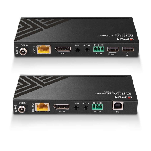 Extender LINDY 150m Cat.6 DisplayPort i USB KVM HDBaseT z IR/RS232-23251456