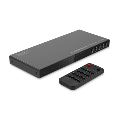 Digitus Przełącznik matrycowy HDMI 4x2 / Multi Viewer, 4K / 30 Hz