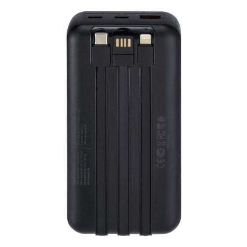 Rivacase VA2221 bank mocy Litowo-polimerowy (LiPo) 20000 mAh Czarny-23251681