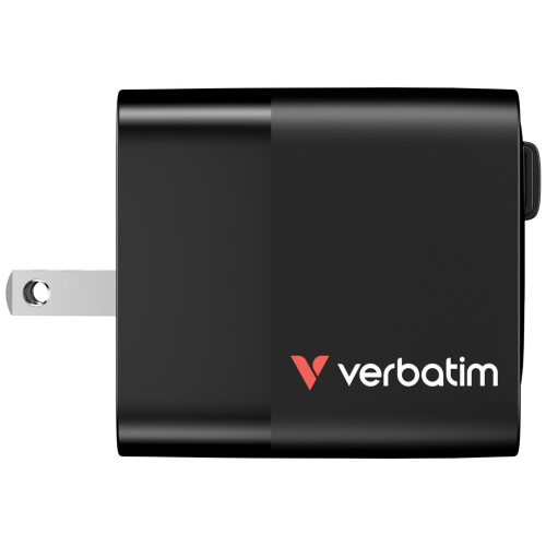 ładowarka Verbatim Gan 65W 2xUSB-C PD,1xUSB-A, retrac. Przewód 32217-23251869