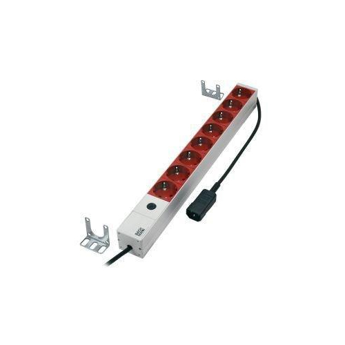 Listwa zasilająca MicroConnect 8-portowa 19" 1U