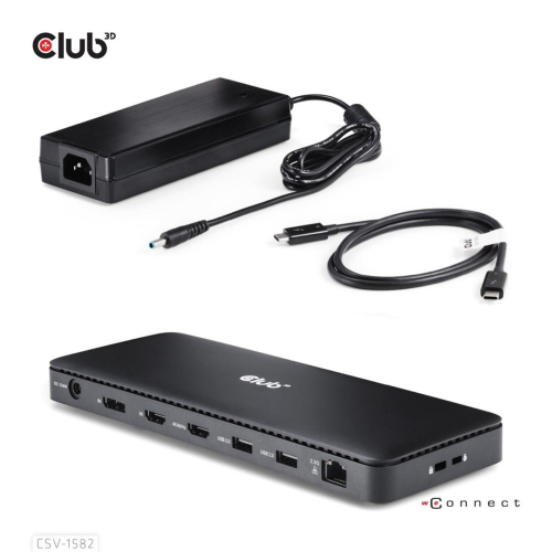CLUB3D Club 3D, Dockingstation TB4 12 in 1-23253167