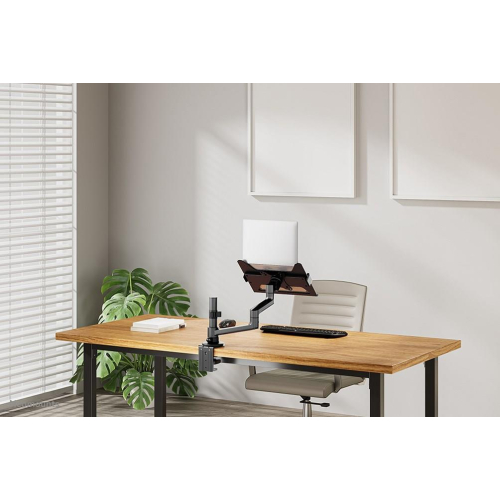 Neomounts DS20-425BL1 stojak na laptop Ramię notebooka Czarny 43,9 cm (17.3