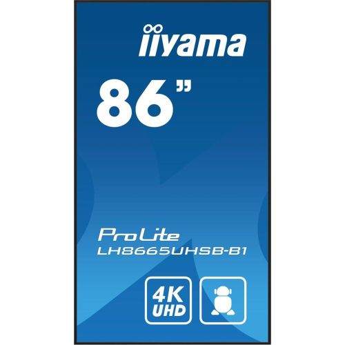 Płaski ekran iiyama LH8665UHSB-B1, 86 cali, 215,9 cm-23254590