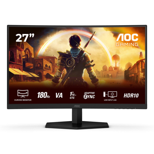 Monitor AOC C27G42E 27 cali VA FHD 16:9 180Hz 1920x1080 HDMI x2 Czarny