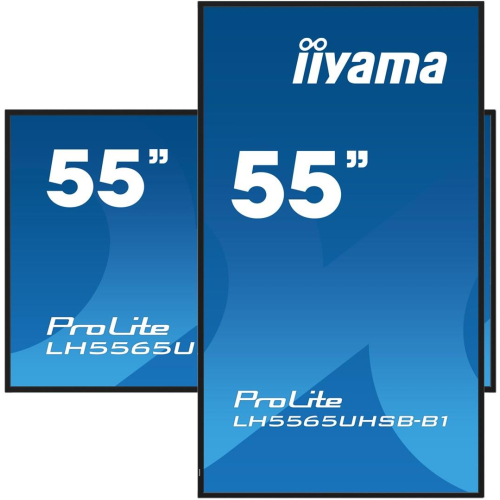 iiyama LH5565UHSB-B1 signage display Kiosk 138,7 cm (54.6