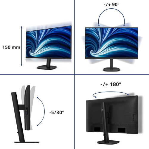 Monitor Philips 68,5 cm (27,0 cala) 27B2U3601 16:09 HDMI+DP+USB-C IPS-23255610