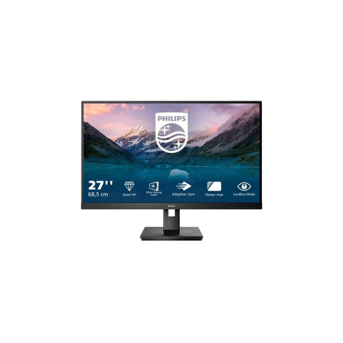 Philips 275S9JML/00 monitor komputerowy 68,6 cm (27") 2560 x 1440 px Quad HD LCD Czarny
