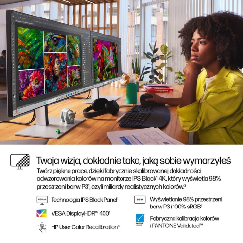 HP 27-calowy monitor seria 7 Pro 4K Thunderbolt 4 – 727pk-23256295