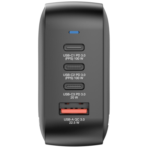 Verbatim Mini GaN Ładowarka 100W 3xUSB-C PD, 1xUSB-A QC 3.0-23257843
