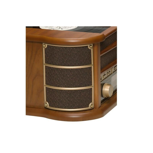 Drewniane centrum muzyczne retro Denver MCR-50MK3 z gramofonem-23259697