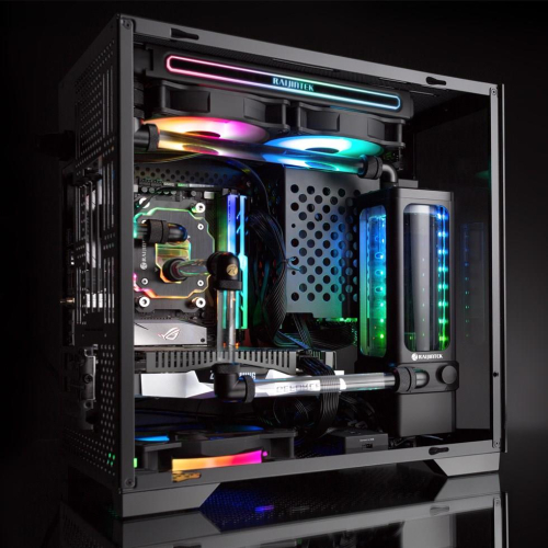 RAIJINTEK PAEAN Mini Mini Tower Czarny-23260663