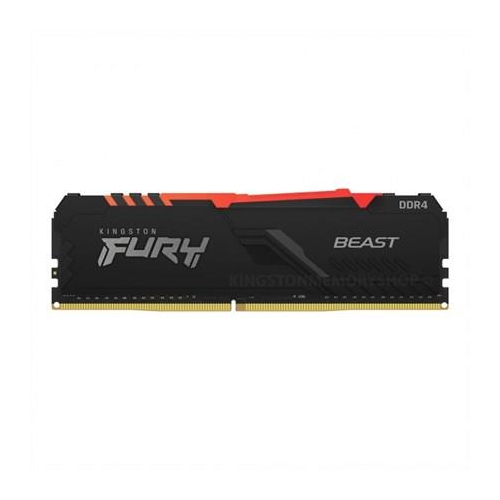 Kingston Technology FURY Beast RGB moduł pamięci 16 GB 1 x 16 GB DDR4 3200 MT/s 288-pin DIMM