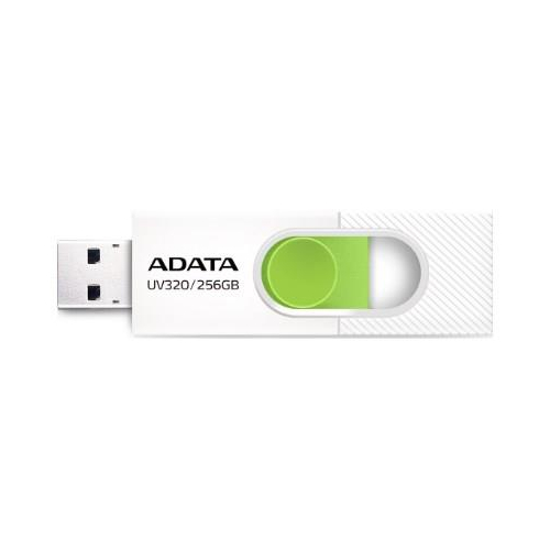 ADATA UV320 pamięć USB 256 GB USB Typu-A 3.2 Gen 1 (3.1 Gen 1) Zielony, Biały