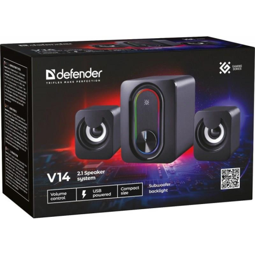 DEFENDER GŁOŚNIKI KOMPUTEROWE V14 2.1 BLUETOOTH 11W USB 65314-23263233