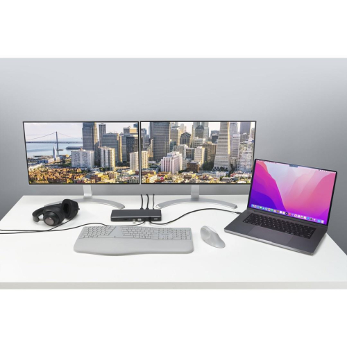 Kensington SD5760T - Stacja dokująca - USB-C / USB4 / Thunderbolt 3 / Thunderbolt 4 - 2 x HDMI, Thunderbolt - GigE-2326