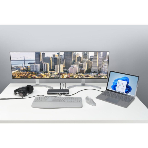 Kensington SD5760T - Stacja dokująca - USB-C / USB4 / Thunderbolt 3 / Thunderbolt 4 - 2 x HDMI, Thunderbolt - GigE-2326