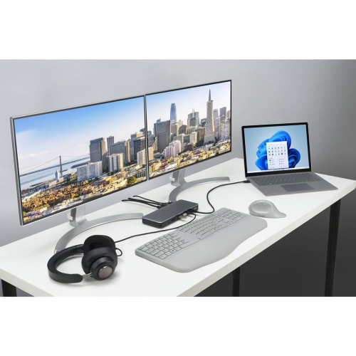 Kensington SD5760T - Stacja dokująca - USB-C / USB4 / Thunderbolt 3 / Thunderbolt 4 - 2 x HDMI, Thunderbolt - GigE-2326