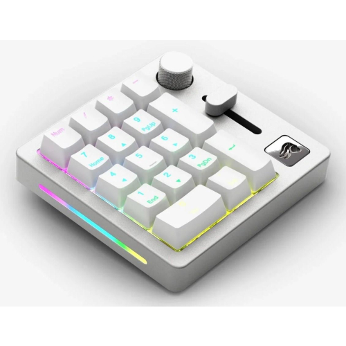Keychron GMMK Numpad klawiatura Dom/Biuro USB + RF Wireless + Bluetooth Biały-23263481