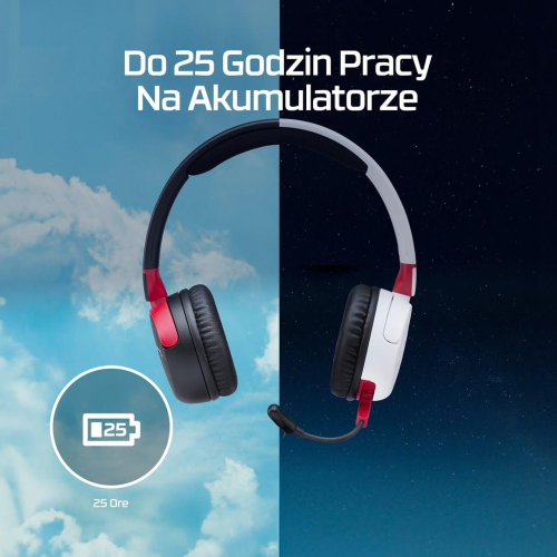 Zestaw słuchawkowy HyperX Cloud Mini Wireless Czerwony (7G8F1AA)-23264394