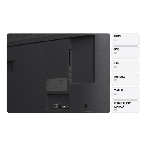 LG 43UA74003LB Telewizor 109,2 cm (43