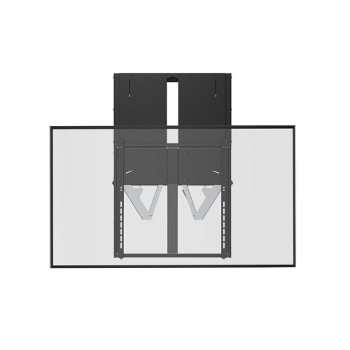 Wyposażenie - wspornik - góra-dół - do telewizora - interaktywny - plastik, stal nierdzewna, aluminium - (55