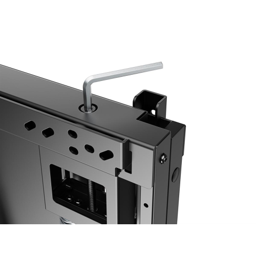 Wyposażenie - wspornik - góra-dół - do telewizora - interaktywny - plastik, stal nierdzewna, aluminium - (55