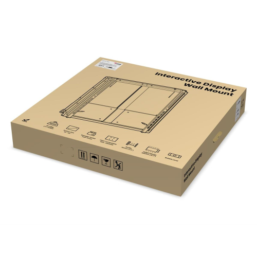 Wyposażenie - wspornik - góra-dół - do telewizora - interaktywny - plastik, stal nierdzewna, aluminium - (55