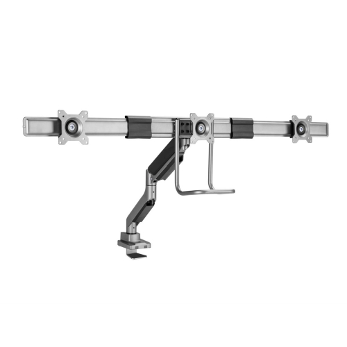 Wyposażenie: Uchwyt biurkowy 17"-27"/3TFT 360 Sprężyna gazowa 6 kg srebrny lite Sprzedaż detaliczna