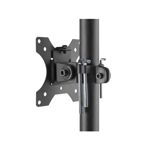 Wyposażenie - Wózek na płaski panel / obudowa komputera - plastikowa, stal nierdzewna - rozmiar ekranu: 43,2-81,3 cm 