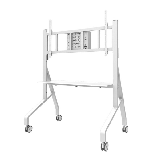 Neomounts FL50-575WH1 stojak do multimediów Biały Karta multimedialna/wózek multimedialny-23278160