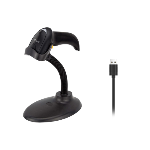 Equip 351021 czytnik kodów kreskowych Ręczny czytnik kodów kreskowych 1D/2D LED Czarny-23278473