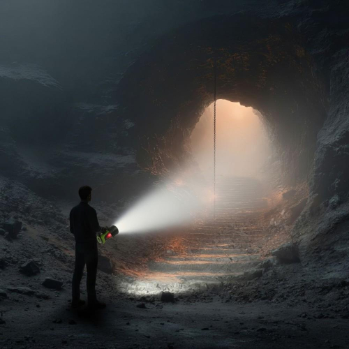 Latarka akumulatorowa 3w1 szperacz LED USB MCE345-23282217